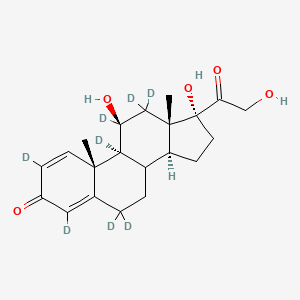 molecular formula C21H28O5 B13840114 Prednisolone-d8 