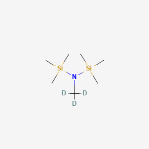 molecular formula C7H21NSi2 B13840247 N,N-Bis(trimethylsilyl)methylamine-D3 