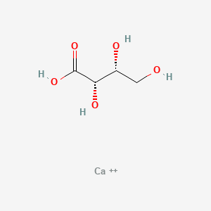 molecular formula C4H8CaO5+2 B13840278 calcium;(2S,3R)-2,3,4-trihydroxybutanoic acid 