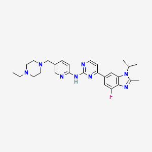 molecular formula C27H33FN8 B13840298 Desfluoro-Abemaciclib 