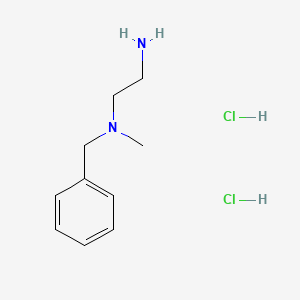 molecular formula C10H18Cl2N2 B13840355 N1-Benzyl-N1-methylethane-1,2-diamine dihydrochloride 