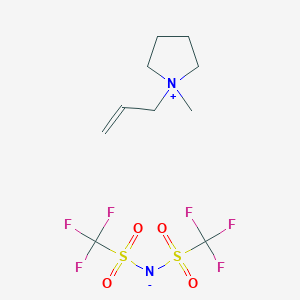 molecular formula C10H16F6N2O4S2 B1384039 1-Allyl-1-methylpyrrolidinium Bis(trifluoromethanesulfonyl)imide CAS No. 1059624-23-5