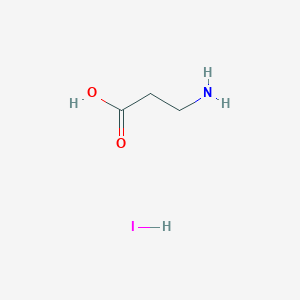 molecular formula C3H8INO2 B1384047 Beta-alanine hydroiodide CAS No. 2096495-59-7