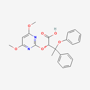 molecular formula C22H22N2O6 B13840485 2-Benzothiazolamine,4,5-dimethyl-(9CI) 