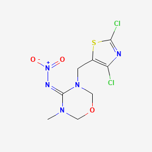molecular formula C8H9Cl2N5O3S B13840488 4-Chloro-thiamethoxam 