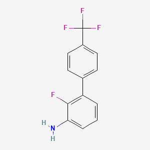 3-Amino-2-fluoro-4'-(trifluoromethyl)biphenyl