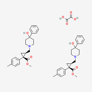 molecular formula C50H60N2O10 B13840501 (+/-)-PPCC oxalate 
