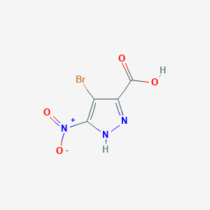 4-bromo-5-nitro-1H-pyrazole-3-carboxylic acid