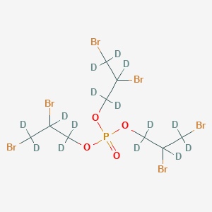 molecular formula C9H15Br6O4P B13840566 Tris(2,3-dibromopropyl) Phosphate-d15 CAS No. 157801-77-9
