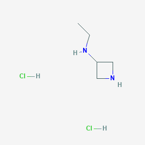 molecular formula C5H14Cl2N2 B138406 N-ethylazetidin-3-amine dihydrochloride CAS No. 149088-17-5