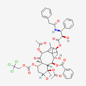 molecular formula C51H54Cl3NO16 B13840634 Taxol F Trichloroethyl Chloroformate 