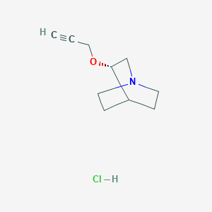 molecular formula C10H16ClNO B13840665 Talsaclidine Hydrochloride 