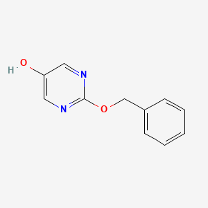 molecular formula C11H10N2O2 B1384068 2-(Benzyloxy)pyrimidin-5-ol CAS No. 2055119-19-0