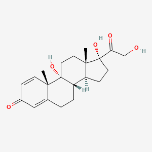 molecular formula C21H28O5 B13840692 9-Hydroxy Prednisolone 