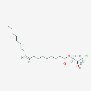 molecular formula C21H39ClO3 B13840737 rac 1-Oleoyl-3-chloropropanediol-d5 