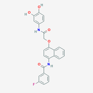 molecular formula C25H19FN2O5 B13840763 TCRS-417 