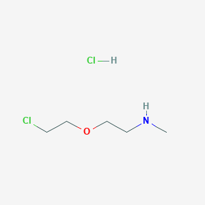 molecular formula C5H13Cl2NO B1384087 [2-(2-Chloroethoxy)ethyl](methyl)amine hydrochloride CAS No. 2060037-92-3