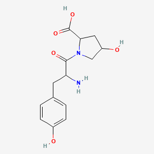 molecular formula C14H18N2O5 B13840930 Tyrosyl-Hydroxyproline 