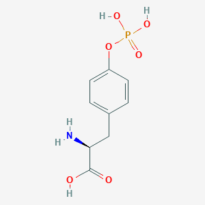 molecular formula C9H12NO6P B013841 H-Tyr(H2PO3)-OH CAS No. 21820-51-9