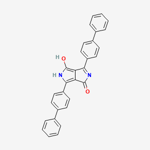 molecular formula C30H20N2O2 B1384101 Pigment Red 264 CAS No. 88949-33-1