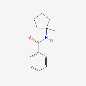 molecular formula C13H17NO B13841038 N-(1-Methylcyclopentyl)benzamide CAS No. 107272-76-4