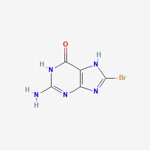 molecular formula C5H4BrN5O B1384121 8-Bromoguanine CAS No. 3066-84-0