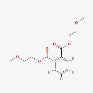 molecular formula C14H18O6 B1384124 Bis(2-methoxyethyl) phthalate-3,4,5,6-D4 CAS No. 1398065-54-7
