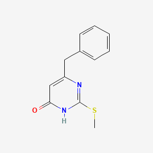 6-Benzyl-2-(methylsulfanyl)-4-pyrimidinol