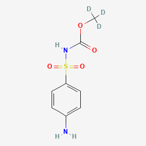 molecular formula C8H10N2O4S B13841296 Asulam-d3 