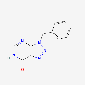 molecular formula C11H9N5O B1384140 3-苄基-3H-[1,2,3]三唑并[4,5-d]嘧啶-7-醇 CAS No. 21324-31-2