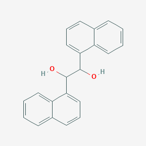 molecular formula C22H18O2 B13841501 (1S,2S)-1,2-Di(naphthalen-1-yl)ethane-1,2-diol 