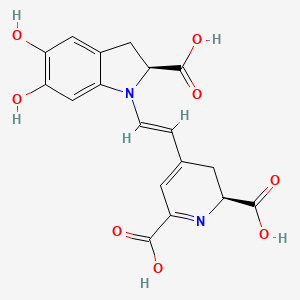 molecular formula C18H16N2O8 B1384155 Betanidin CAS No. 2181-76-2