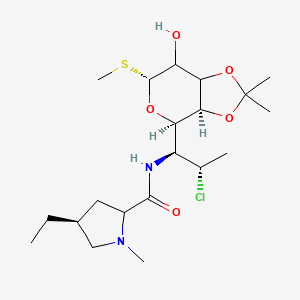 molecular formula C20H35ClN2O5S B13841593 3,4-O-Isopropylidene clindamycin B 