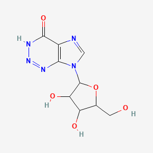 molecular formula C9H11N5O5 B1384167 2-azainosine CAS No. 56220-51-0