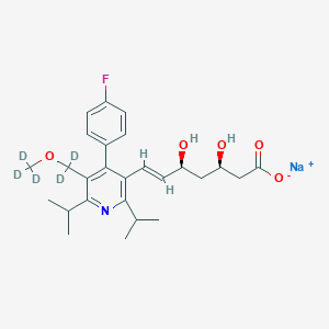 molecular formula C26H33FNNaO5 B13841741 Cerivastatin-D5, Sodium Salt 