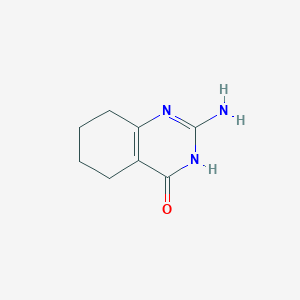 B1384178 2-Amino-5,6,7,8-tetrahydroquinazolin-4-ol CAS No. 33081-07-1