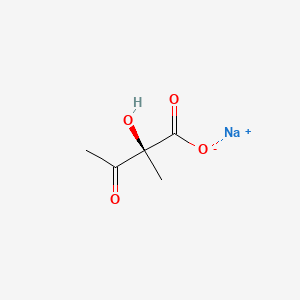 molecular formula C5H7NaO4 B13841792 (S)-alpha-Acetolactic Acid Sodium Salt 