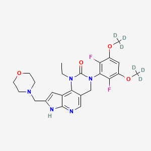 molecular formula C24H27F2N5O4 B13841940 Pemigatinib-D6 