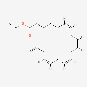 molecular formula C21H32O2 B13841956 Ethyl (6Z,9Z,12Z,15Z)-nonadeca-6,9,12,15,18-pentaenoate 