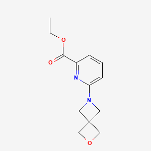 molecular formula C13H16N2O3 B13842077 Ethyl 6-(2-oxa-6-azaspiro[3.3]heptan-6-yl)picolinate 