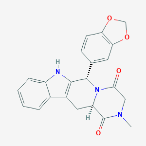 molecular formula C22H19N3O4 B138421 Tadalafil, (6S,12aR)- CAS No. 171596-28-4