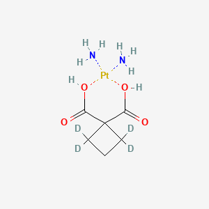 molecular formula C6H14N2O4Pt B13842119 Carboplatin-d4 