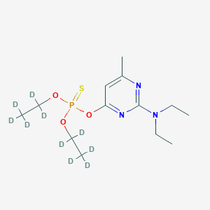 molecular formula C13H24N3O3PS B13842143 Pirimiphos Ethyl-d10 