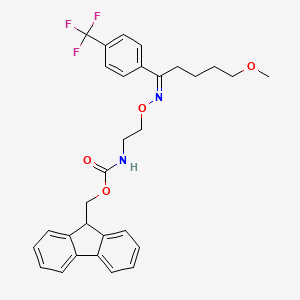 molecular formula C30H31F3N2O4 B13842151 N-Fmoc (E)-Fluvoxamine 