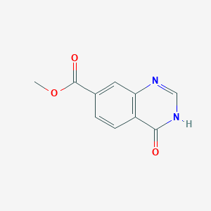 molecular formula C10H8N2O3 B1384220 Methyl 4-oxo-3,4-dihydroquinazoline-7-carboxylate CAS No. 313535-84-1