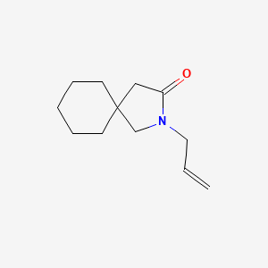 molecular formula C12H19NO B13842220 2-Allyl-2-azaspiro[4.5]decan-3-one 