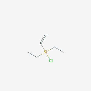 molecular formula C6H13ClSi B13842395 Diethylvinylchlorosilane 