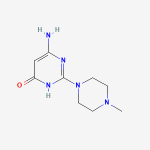 6-amino-2-(4-methylpiperazin-1-yl)pyrimidin-4(3H)-one