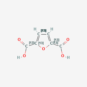 2,5-Furandicarboxylic acid-13C6