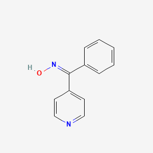 molecular formula C12H10N2O B1384244 (Z)-Phenyl(pyridin-4-YL)methanone oxime CAS No. 2147-26-4